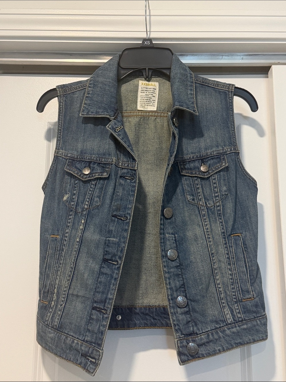 J Crew Denim Vest - Medium Blue